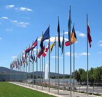 International Flag Display - Hotel WA