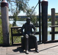 Captain John Egge Statue - Hotel WA