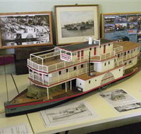 Wentworth Model Paddlesteamer Display - Hotel WA