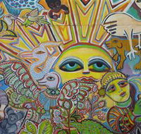 The Painting of Life by Mirka Mora - Hotel WA