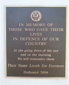 Koumala War Memorial - Hotel WA 2