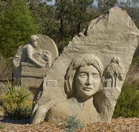Heritage Sculptures at Pensioners Hill Lookout - Hotel WA