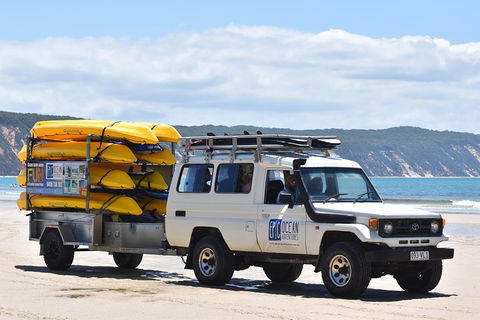 Half-Day Kayak With Dolphins And 4WD Beach Drive From Rainbow Beach - Hotel WA 13