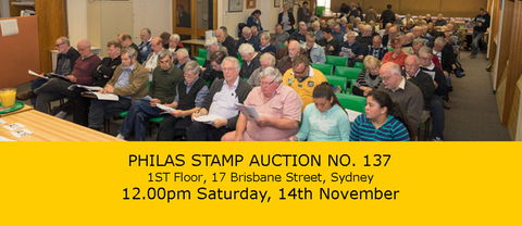 PHILAS Stamp Auction No. 137 - Hotel WA 0