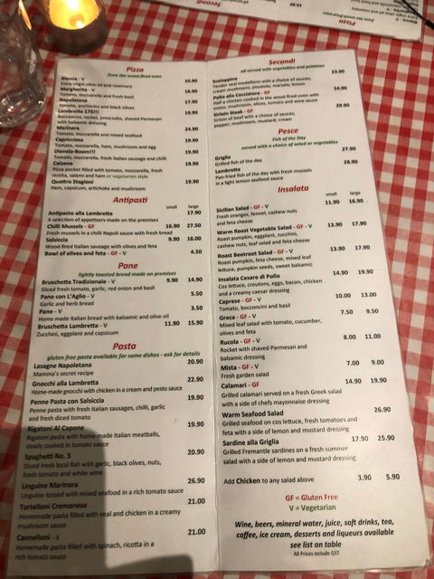 Lambretta Cucina Italiana - Hotel WA 8
