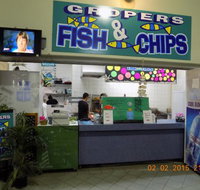 Gropers fish n chips - Hotel WA