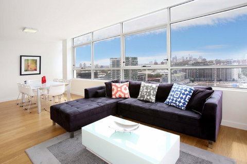 Gadigal Groove - Modern And Bright 3BR Executive Apartment In Zetland With Views - Hotel WA 0