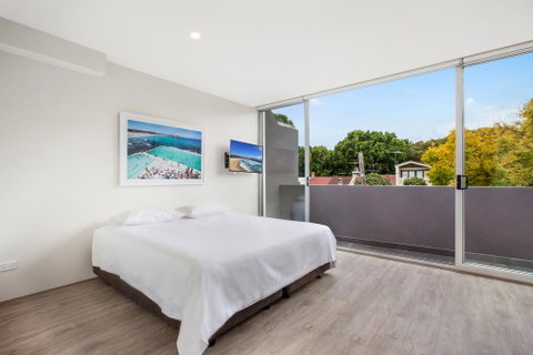 Bondi Beach Studio King Suite + Balcony - Hotel WA 0