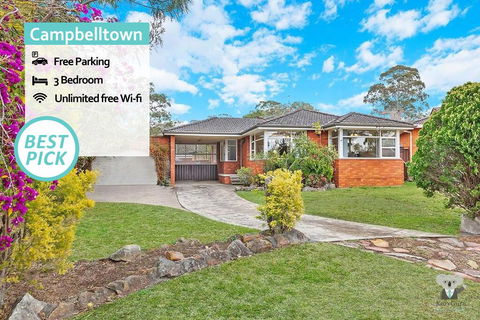 CAMPBELLTOWN HOLIDAY HOME 3 BED + FREE PARKING NCA039 - Hotel WA 0