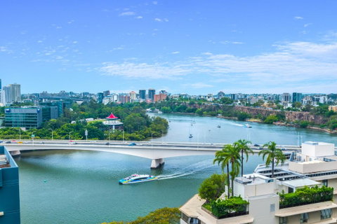 Luxury River City Views With Pool, Gym, Cafe, WiFi, Hospital - Hotel WA 0
