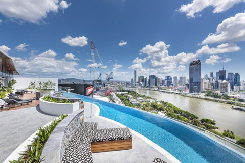 Modern Apartment In South Brisbane Infinity Pool - Hotel WA 2