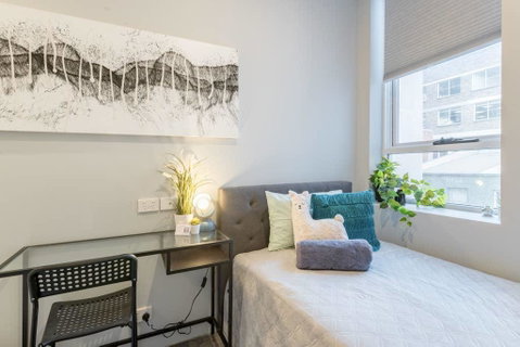 1 Private King Single Bed With En-Suite Bathroom In Sydney CBD Near Train UTS DarlingHar&ICC&C Hinatown - SHAREHOUSE - Hotel WA 0