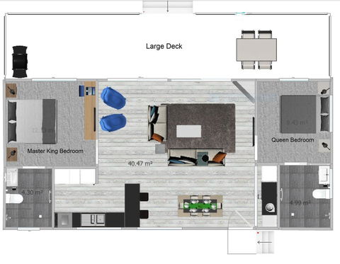 BINALONG BRAE @ Bay Of Fires Two Bedroom Both With Ensuites - Hotel WA 2